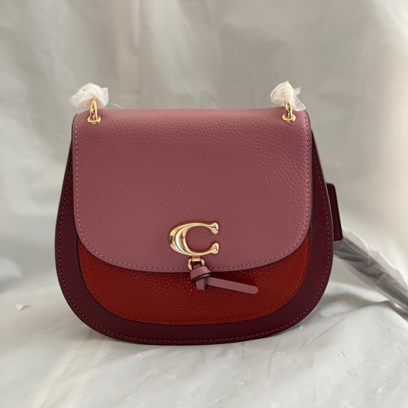 COACH 1330 REMI SADDLE BAG IN COLORBLOCK - Picture 4 of 11